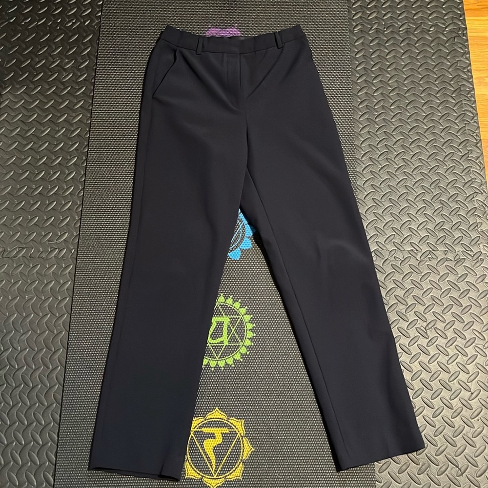 Express editor super high waisted straight ankle pant 4L